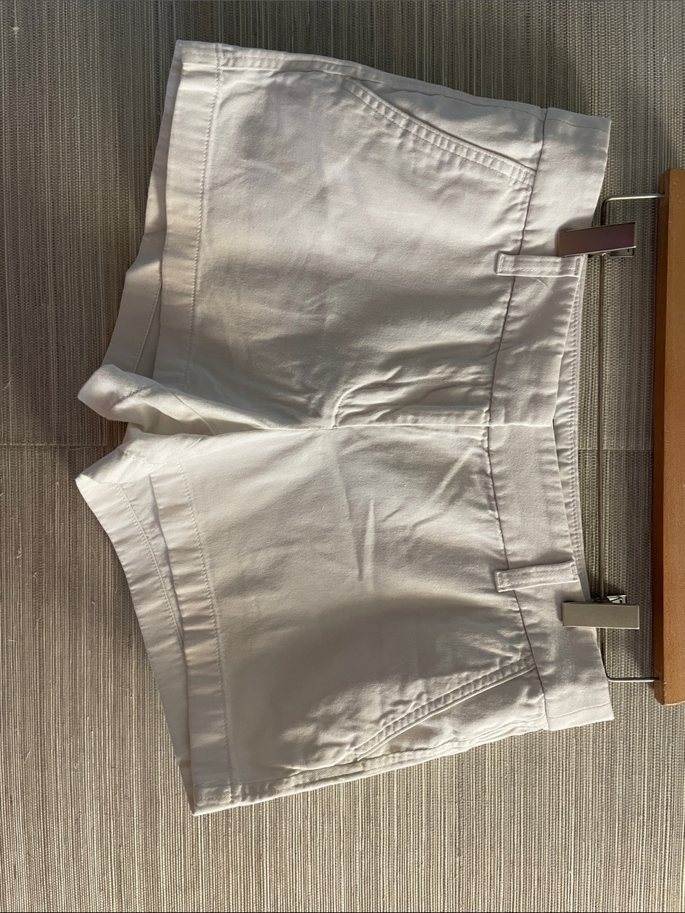Classic White Women’s Cotton Shorts